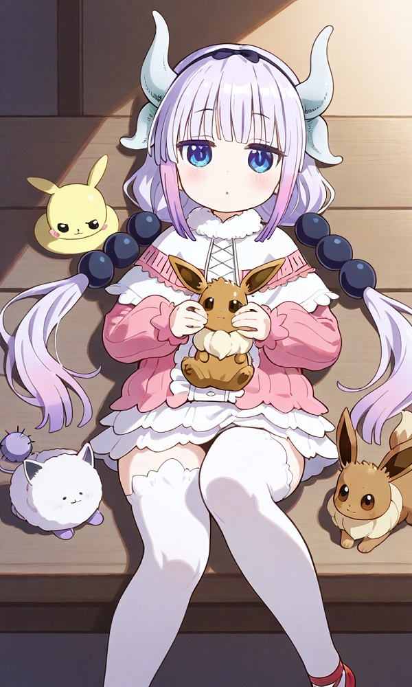 Kanna Kamui dễ thương trong bộ váy truyền thống