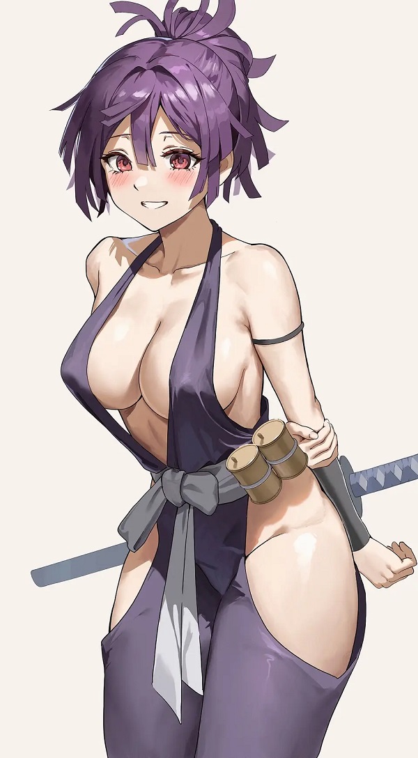 Ảnh Yuzuriha sexy nổi bật 
