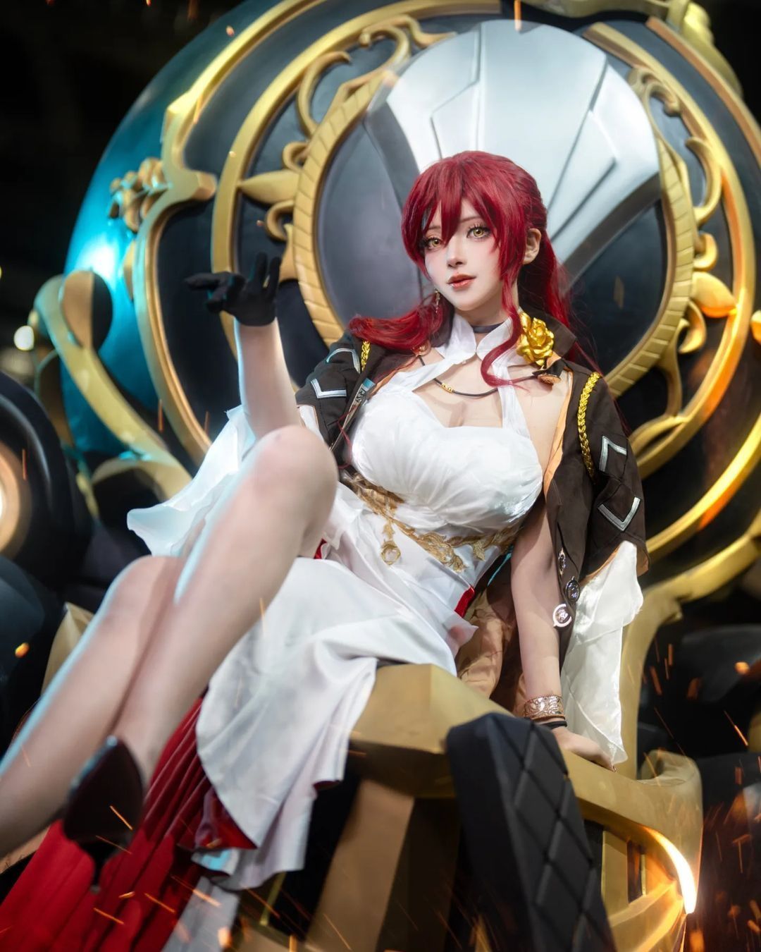 Bối cảnh cosplay mô phỏng môi trường trong game