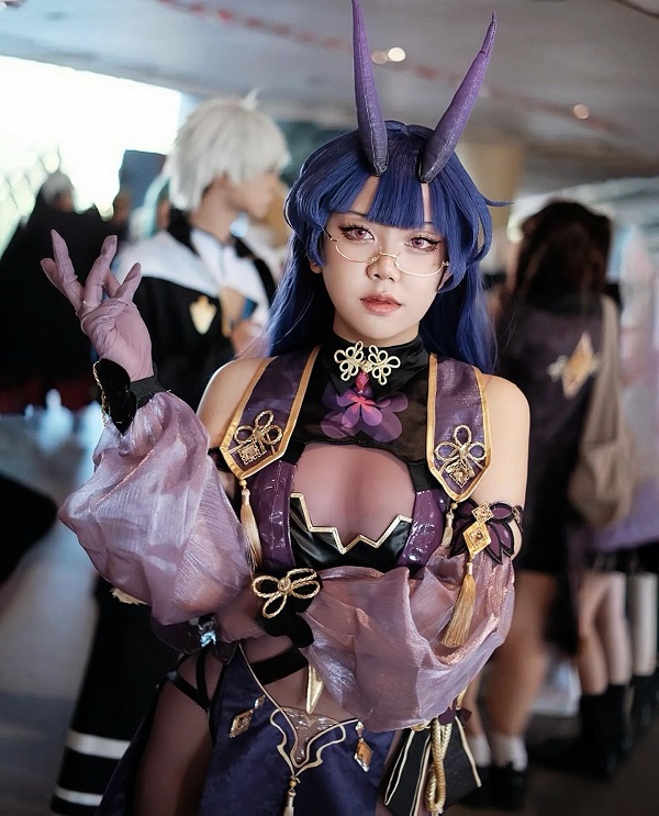 Bối cảnh cosplay lấy cảm hứng từ chiến trường tương lai