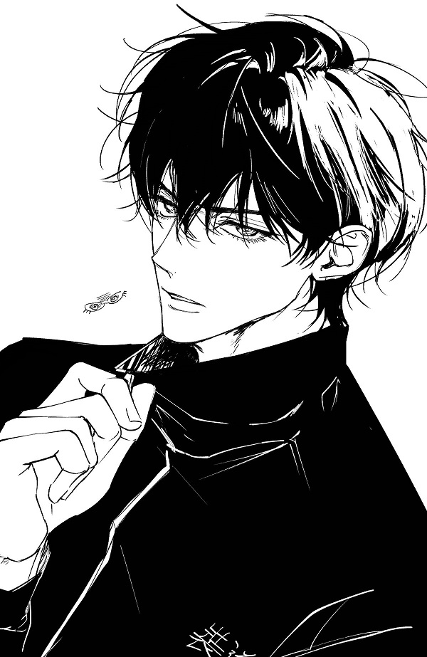 Anime nam thể hiện nỗi đau thầm lặng, một giọt nước mắt 
