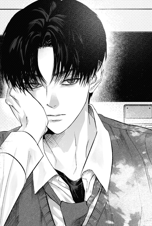 Anime nam với cái ôm của sự tuyệt vọng, ôm chặt lấy chính mình