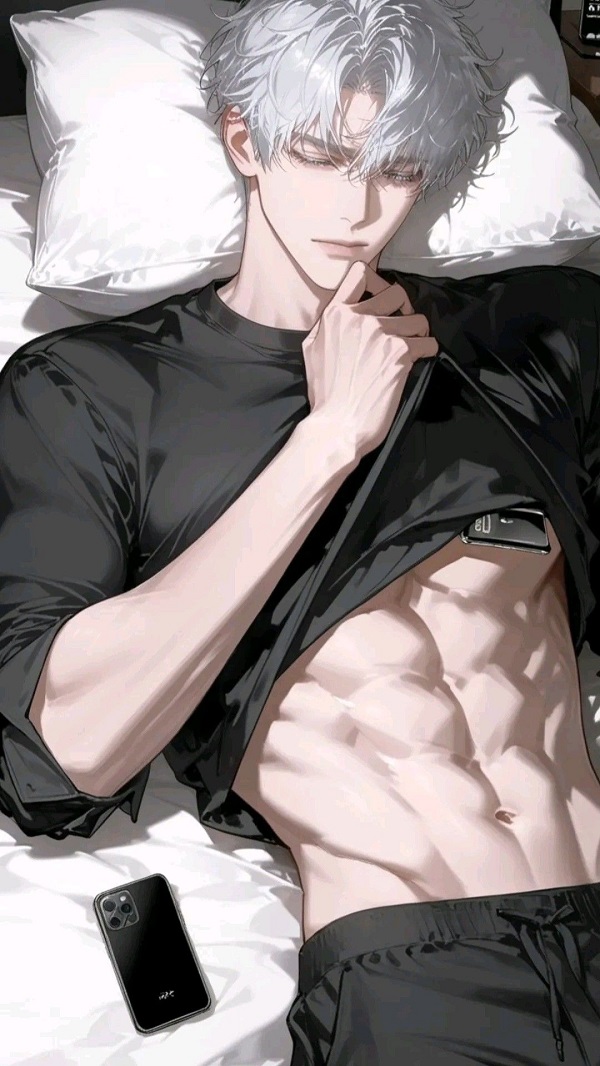 Hình ảnh chàng trai anime với chiếc tai nghe, chìm đắm trong âm nhạc buồn.