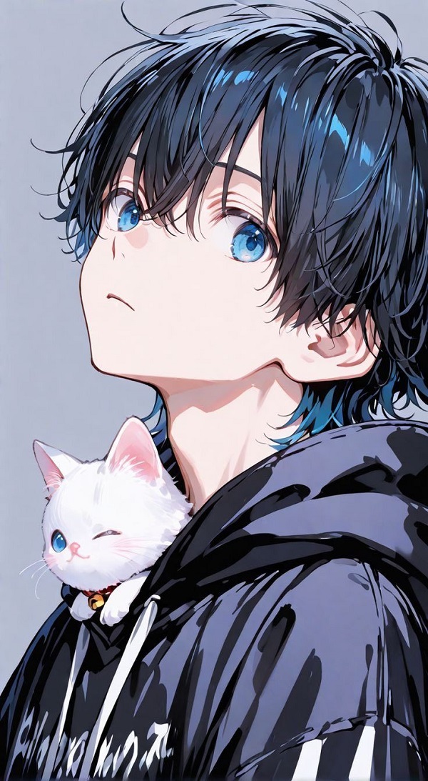 Gương mặt anime tươi sáng và trong trẻo