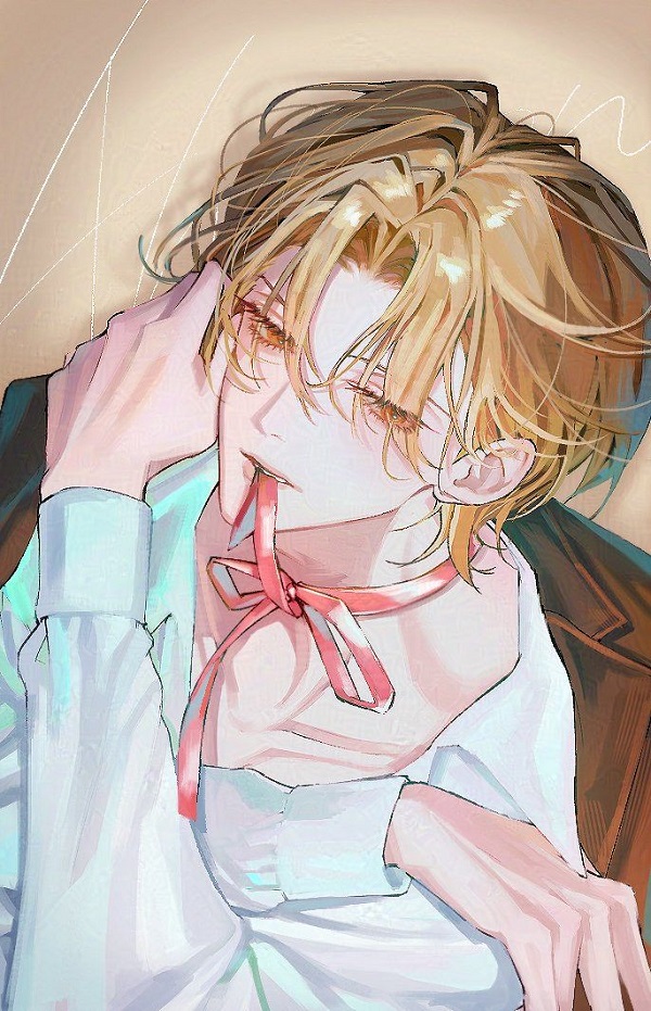 Khoảnh khắc nhân vật anime ngồi ăn bánh rán
