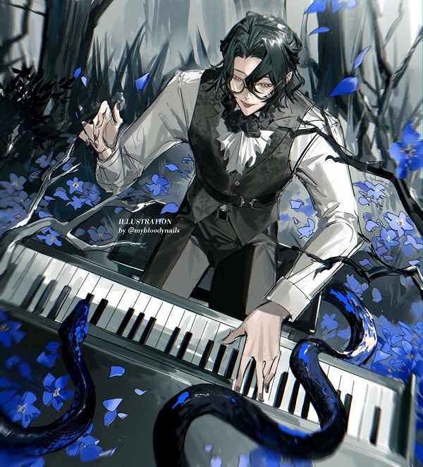 Ảnh anime nam ngầu lạnh lùng ác quỷ