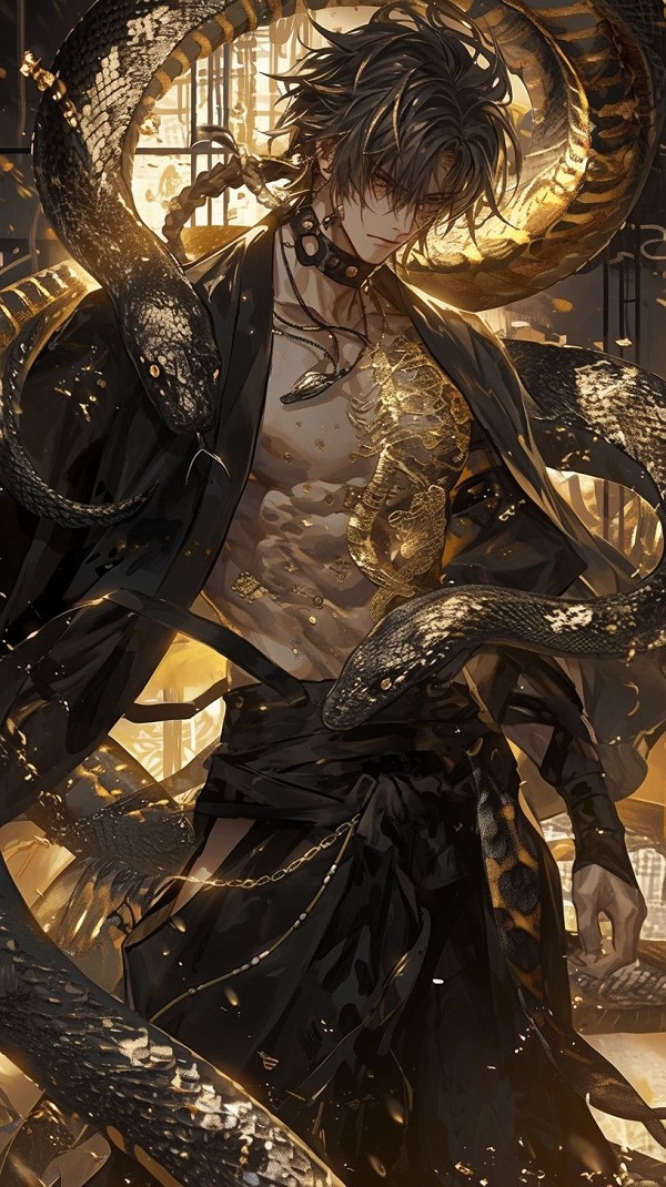 Nam anime biến hình sang trạng thái quỷ