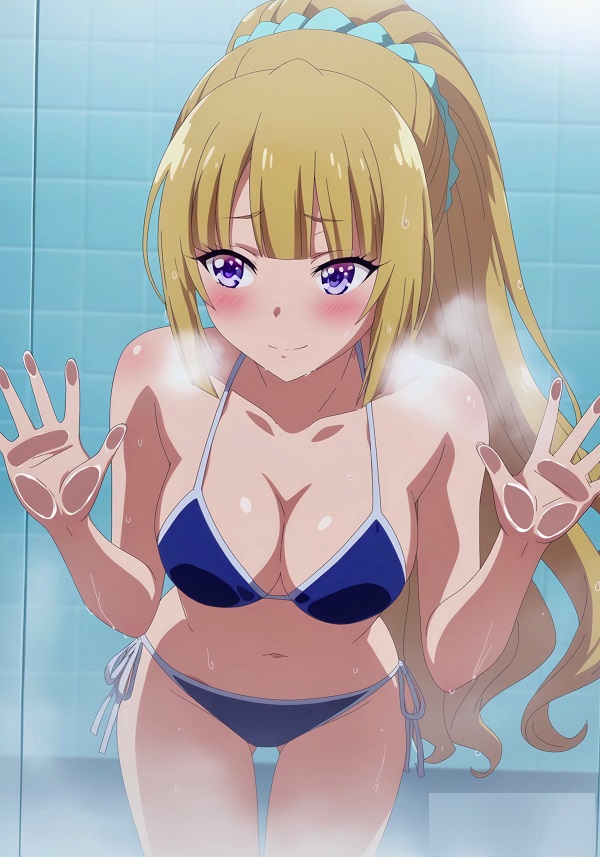 Ảnh Kei Karuizawa sexy với nụ cười nhẹ và ánh nhìn xa