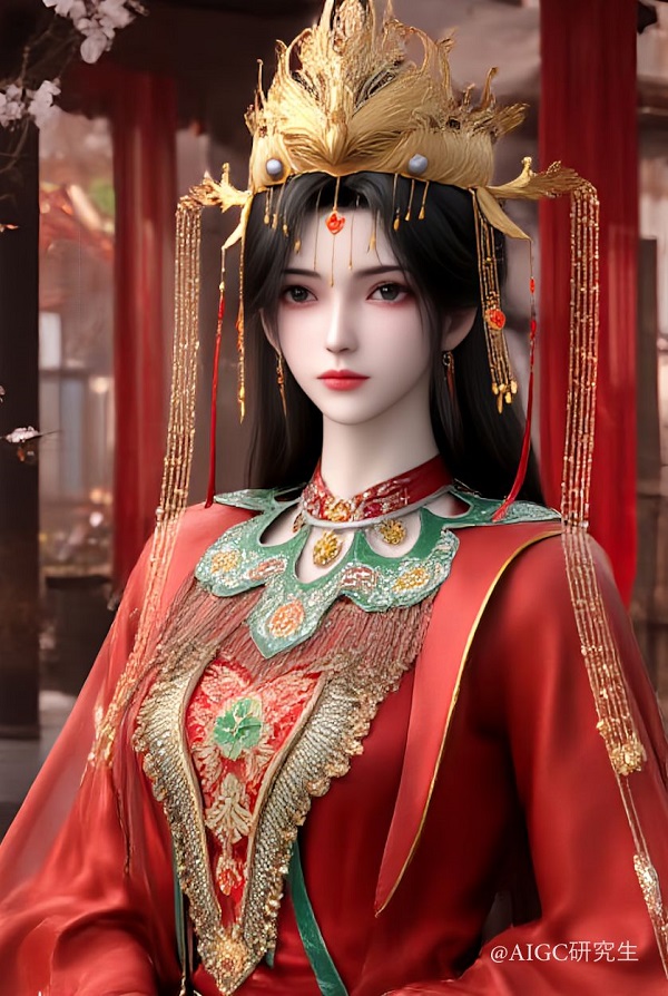 Cảnh Lý Mộ Uyển đang ngồi thiền trong một ngôi đền cổ.