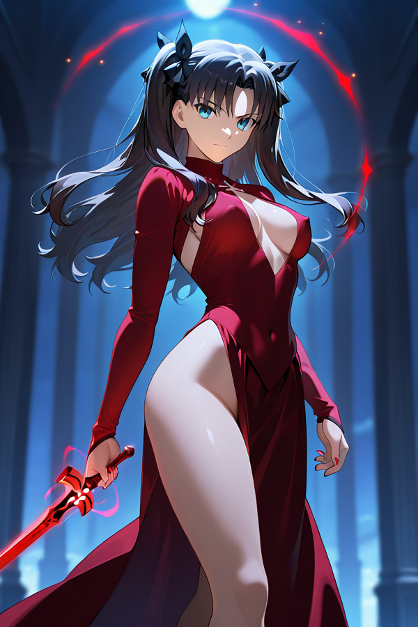 Tạo hình cosplay Rin cực kỳ ấn tượng