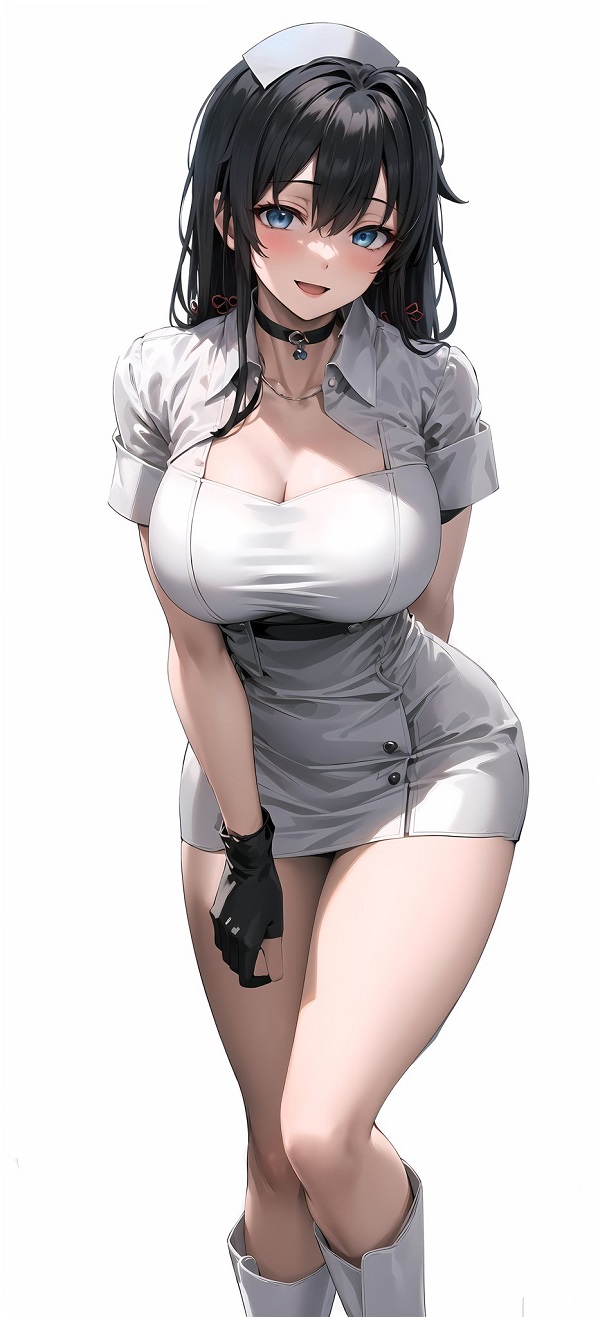 Yukinoshita Yukino trong bộ đồng phục học sinh