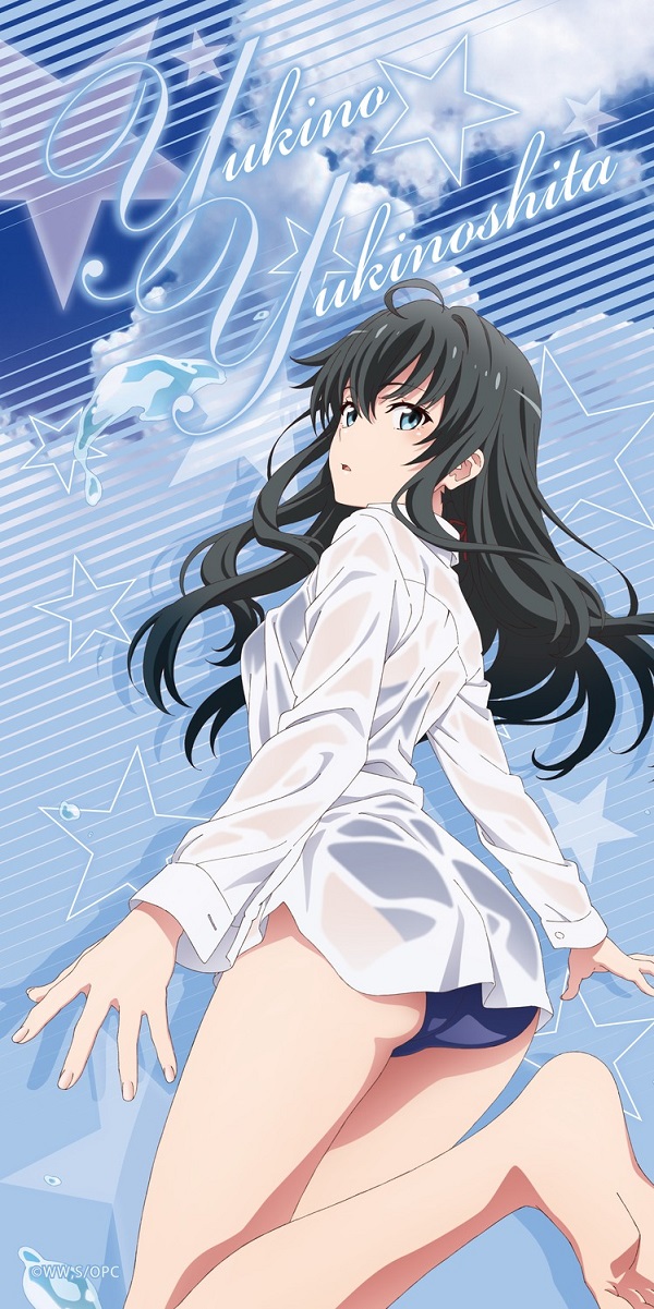 Yukino giữa bối cảnh lễ hội mùa xuân