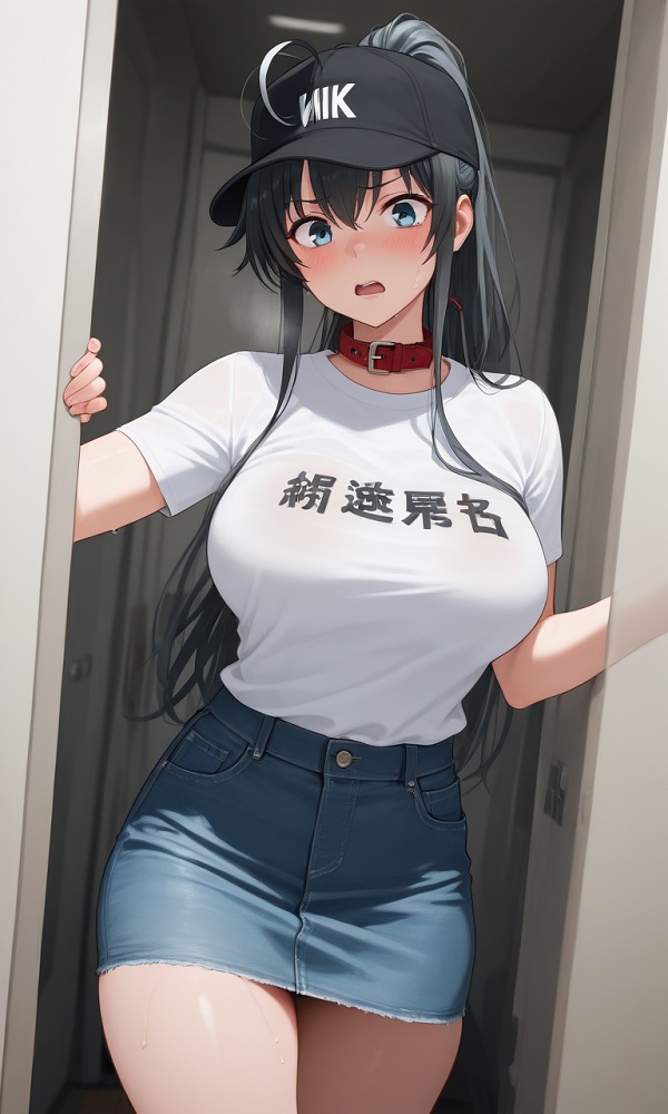 Ảnh Yukinoshita Yukino trong bộ yukata truyền thống