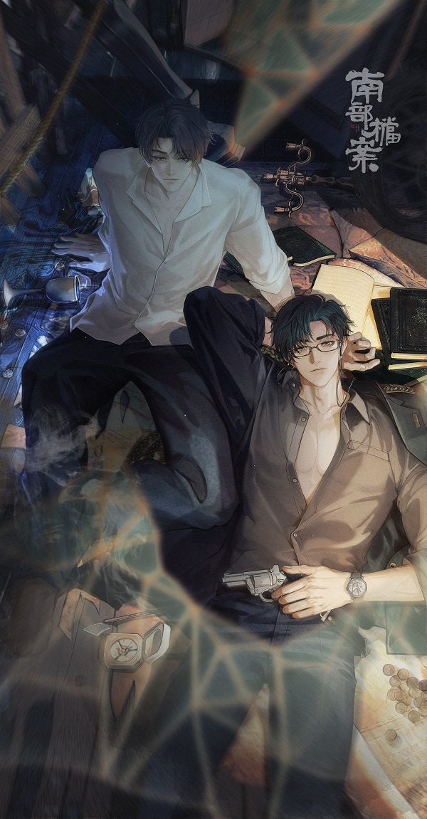 Cặp đôi anime với biểu cảm hạnh phúc, nụ cười rạng rỡ.