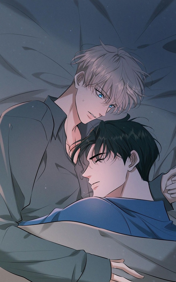 Anime boylove tựa vào nhau 