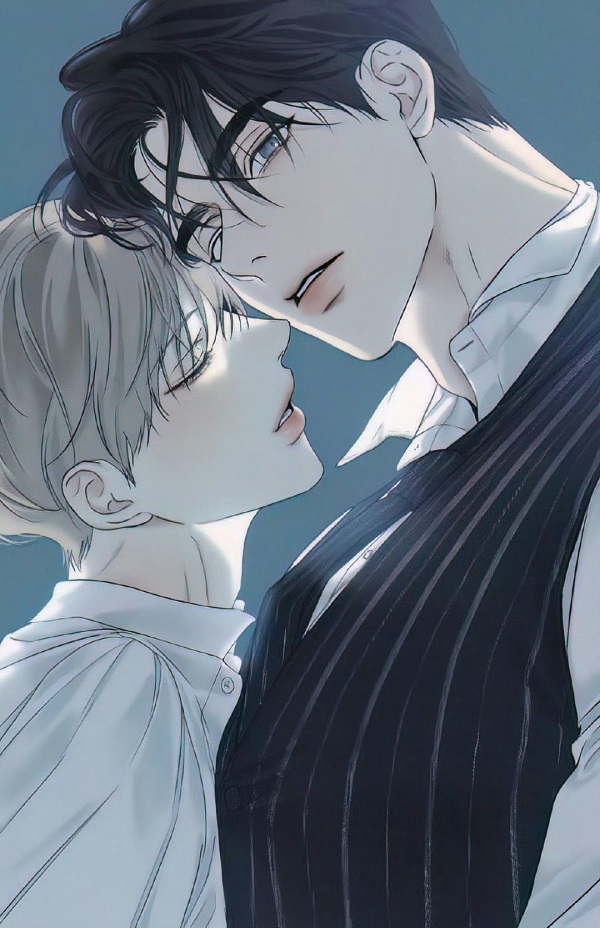 Hai chàng trai anime cùng nhau ngắm nhìn bầu trời đầy sao, tay trong tay.