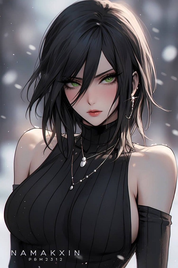 Anime girl lạnh lùng cá tính