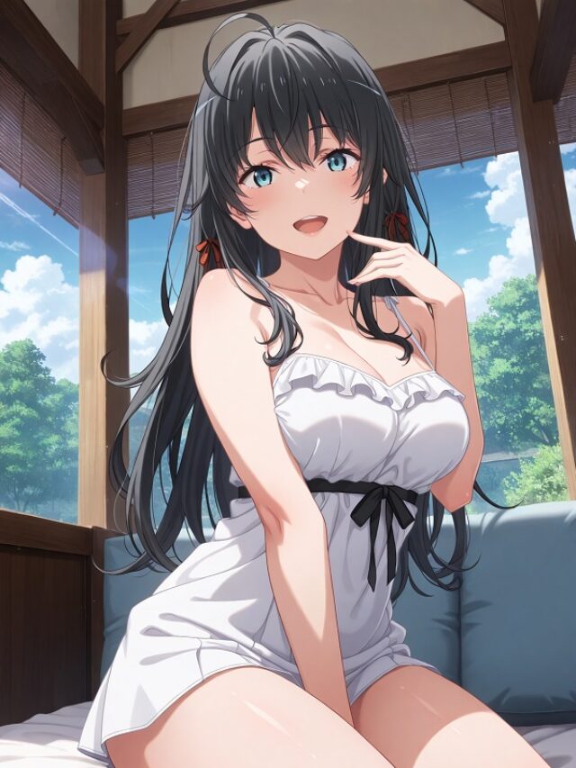 Ảnh Yukino Yukinoshita cá tính, cực cuốn hút