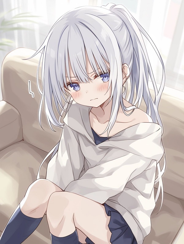 Gái anime lặng lẽ dỗi cực dễ mến