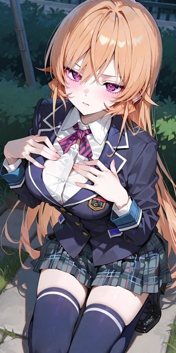 Gái anime dỗi với biểu cảm lạnh lùng