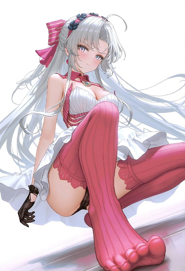 Gái anime nhìn sang chỗ khác khi dỗi