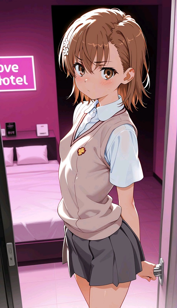 Gái anime dỗi nhẹ nhưng cute