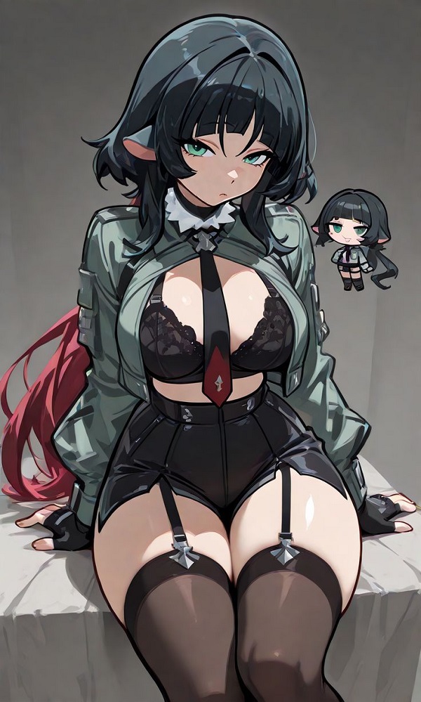 Gái anime má phồng dễ mến vô cùng