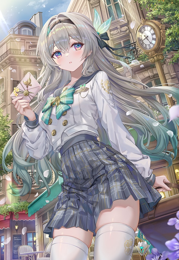 Hình ảnh cô gái cute anime biểu cảm ngon miệng và hạnh phúc.