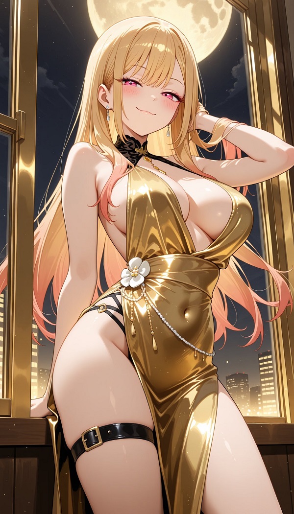 Cô gái anime với mái tóc tết cầu kỳ, tạo điểm nhấn độc đáo và tinh xảo.
