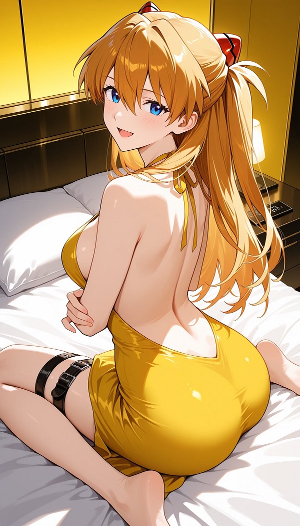 Cô gái anime với ánh mắt thông minh, sắc sảo và đầy trí tuệ.