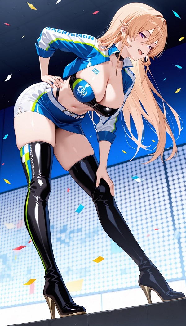Hình gái anime xinh đẹp, đầy sức lôi cuốn.