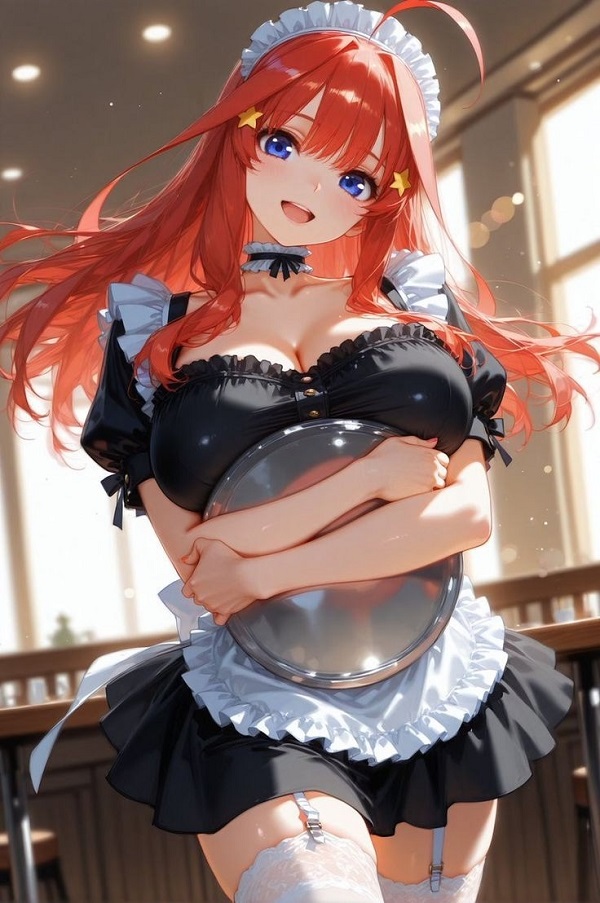 Hình nền cô gái anime tóc dài bay trong gió