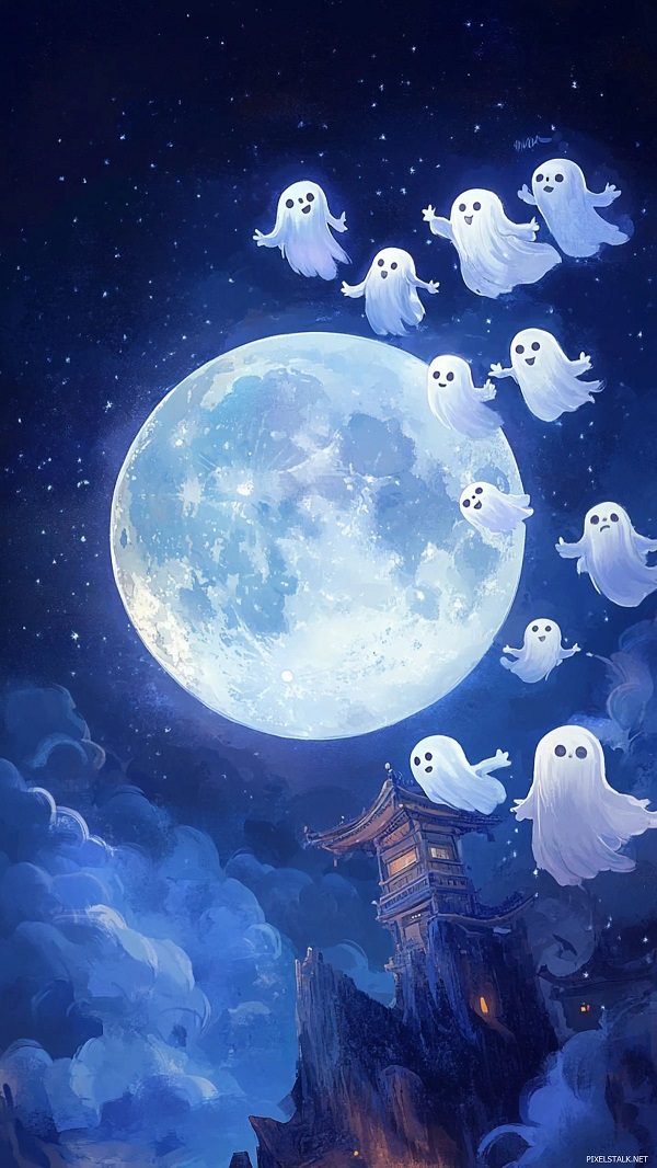 Ảnh ma cute dễ thương đáng yêu