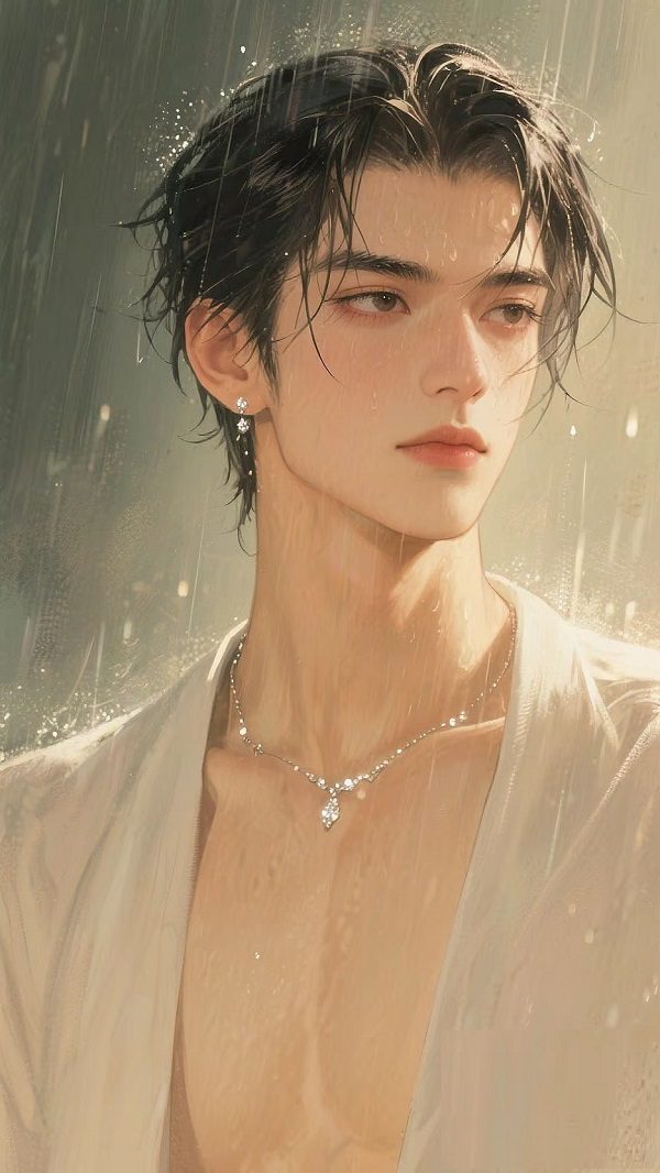 Ảnh trai anime tóc đỏ nổi bật và khác biệt