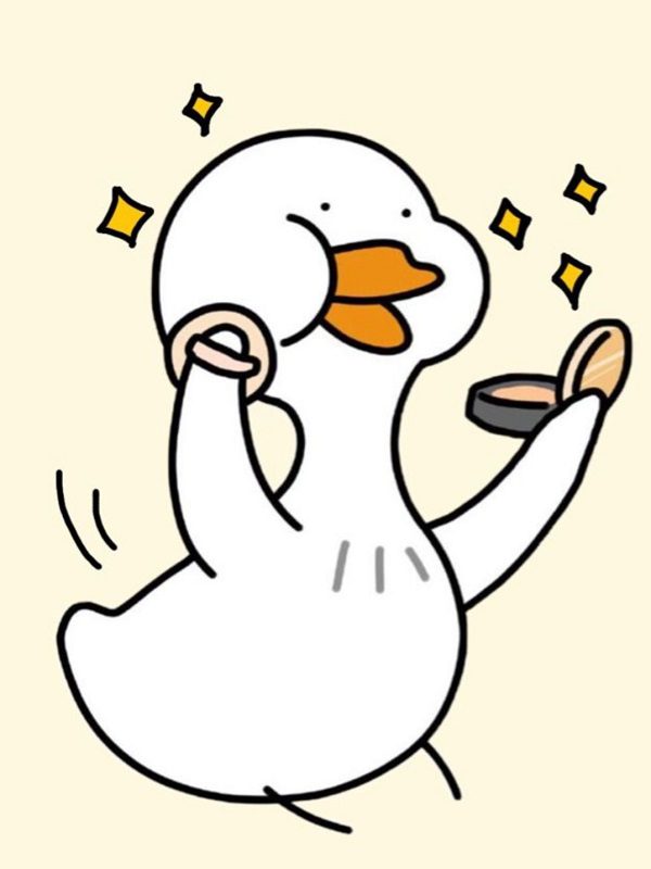 Vịt đứng im như đang tính toán gì đó