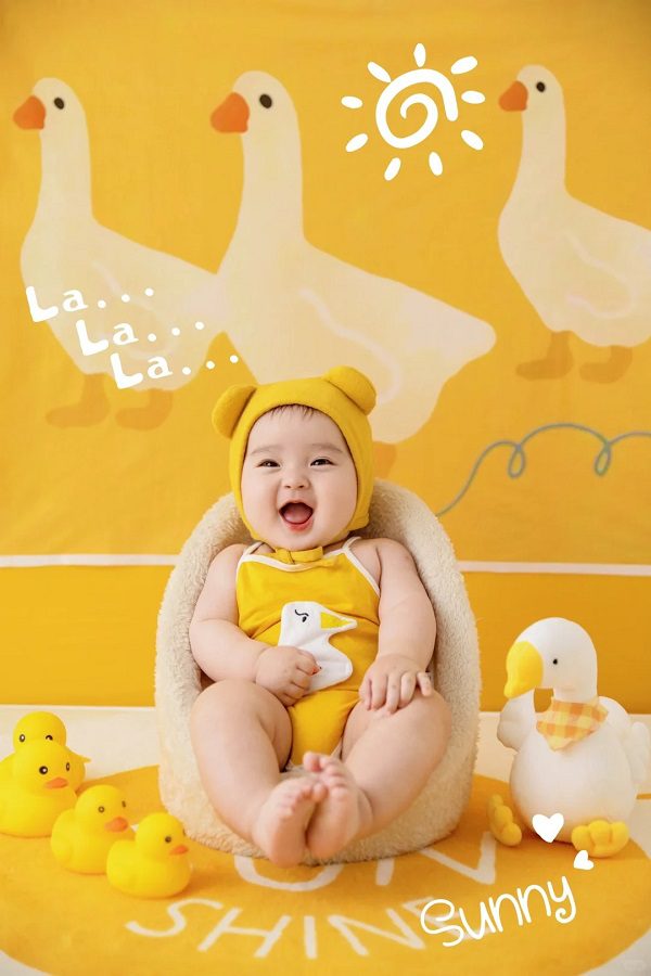 Ảnh em bé cute của gia đình nhỏ